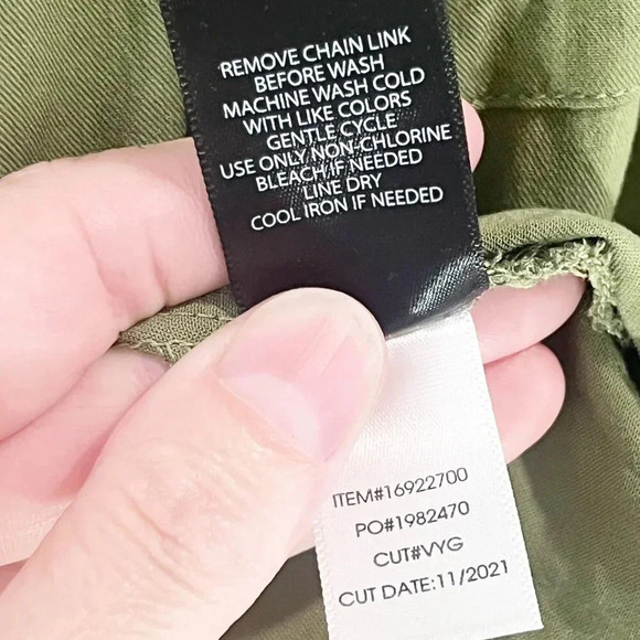 Torrid Green Lightweight Sleeveless Dress with Chain Detail at Neck Plus Size 2X - Picture 6 of 8